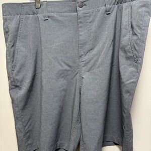 RW&CO. Men's Charcoal Flat Front Shorts